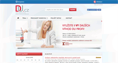 Desktop Screenshot of du.cz