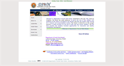 Desktop Screenshot of dswh.du.ac.in