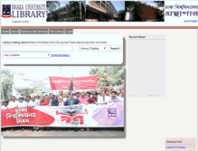 Tablet Screenshot of library.du.ac.bd