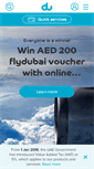 Mobile Screenshot of du.ae